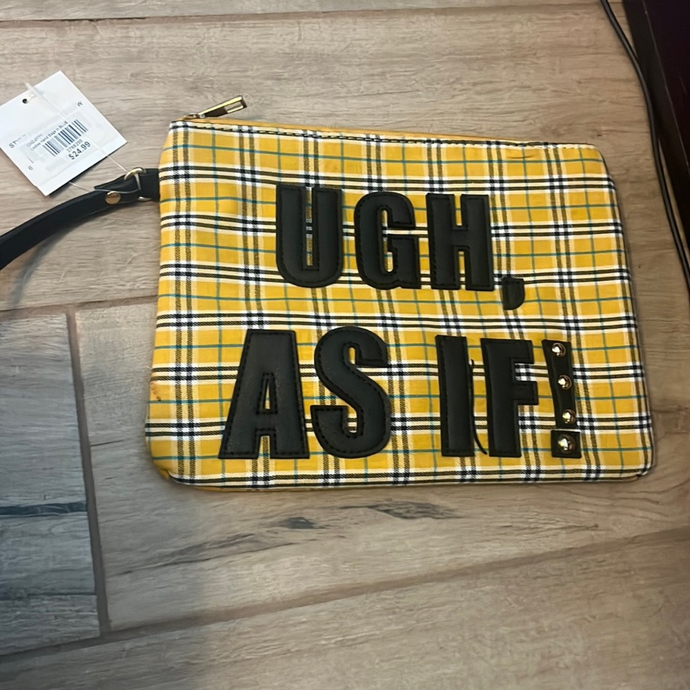 Yellow clueless bag
